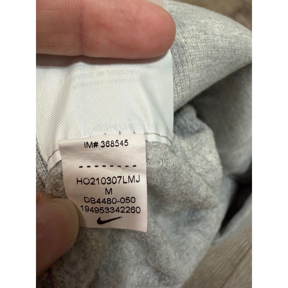 Nike Yoga Dri-FIT 7/8 Joggers Gray M Flow Hyper Mid Rise Athleisure Sweatpants - Picture 12 of 14